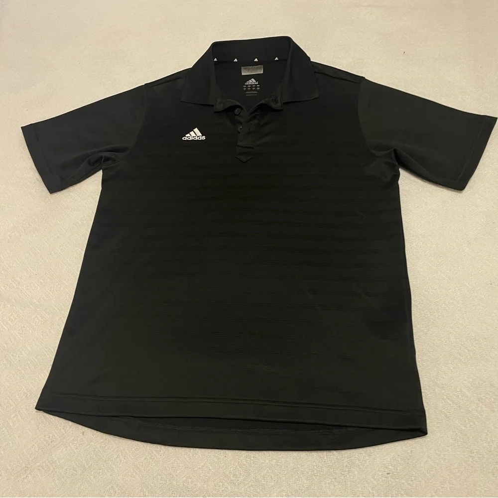 Adidas Men's Polo Shirt‎ in Black Size Small